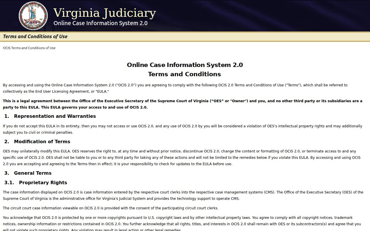 Christiansburg residents directory Virginia OCIS court case search